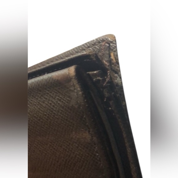 Louis Vuitton Authentic Damier Ebene Bifold Men’s Wallet Made In Spain - Picture 8 of 8